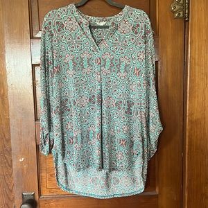 Cato tunic length blouse size XL